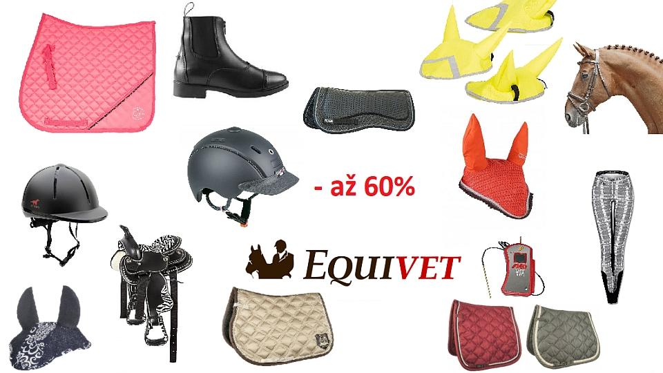 Až 60% slevy na Equivet.cz. Využijte skvělé nabídky a dopravy za 90 Kč