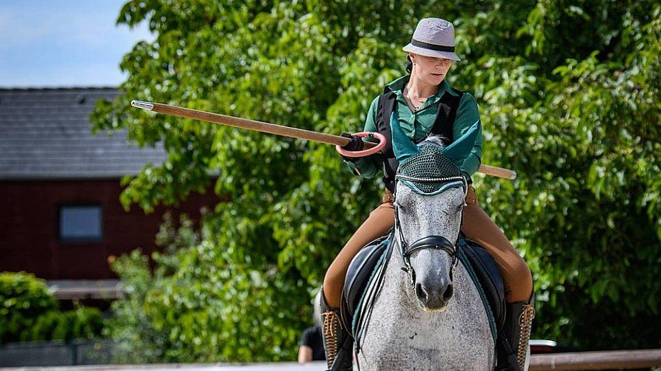 Šimoušková po roce obhájila mistrovský titul ve working equitation