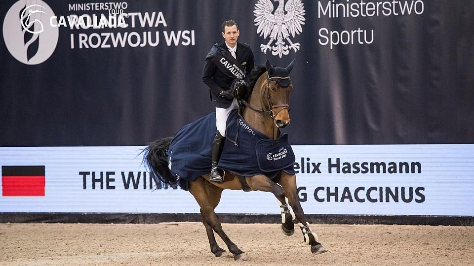V Grand Prix v Poznani zvítězil Felix Hassmann s koněm Sig Chaccinus