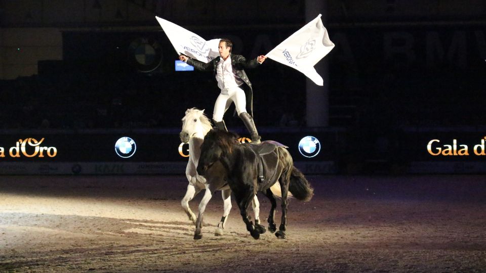 Show Gala d´Oro je ozdobou Fieracavalli ve Veroně