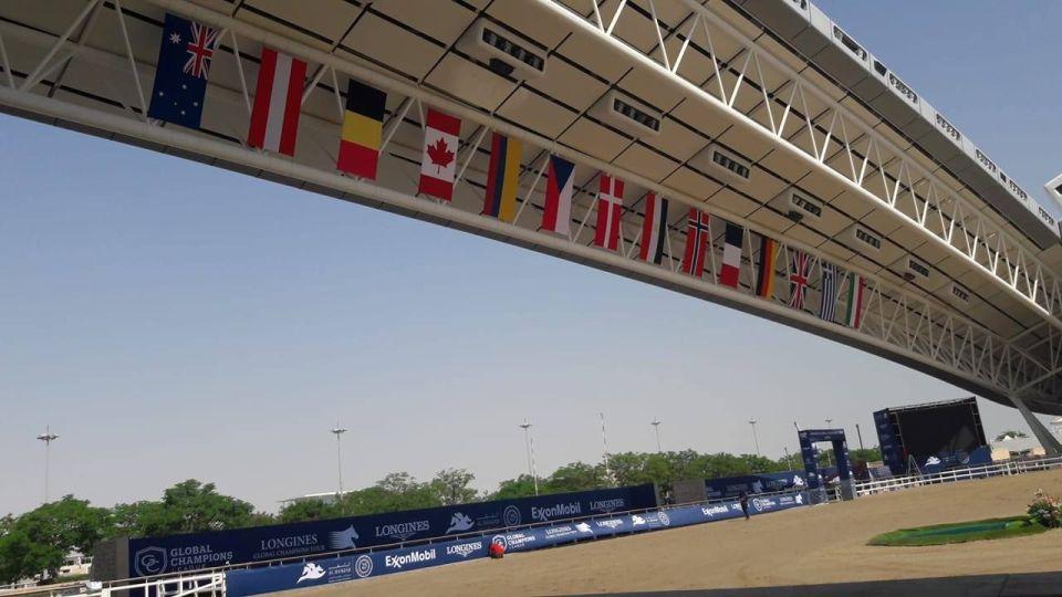 Koně dorazili do dějiště finále GCL 2017 v Dauhá