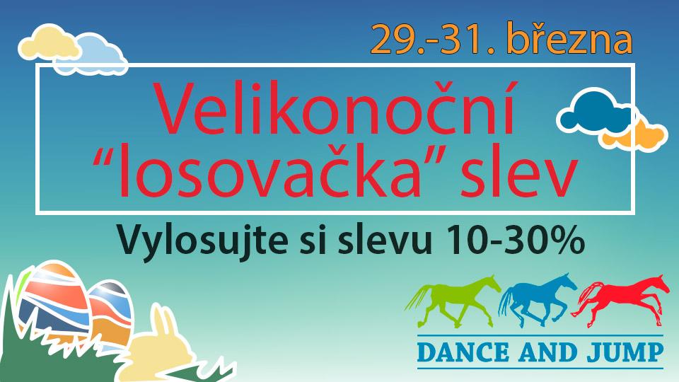 Velikonoční losovačka slev v Dance and Jump