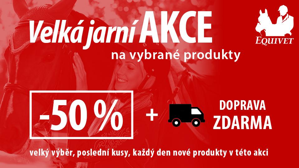 Equivet nabízí velké jarní slevy na vybrané zboží