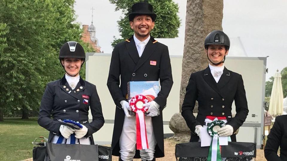 Úspěšná Zajícová při CDN Broholm Horseshow