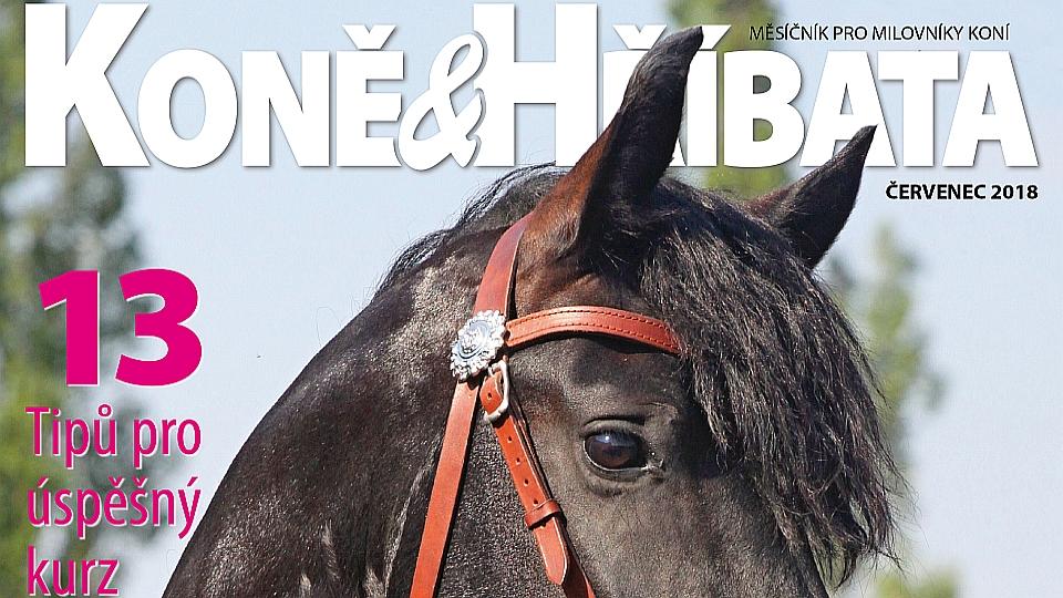 Červencové vydání Koně a hříbata 2018 v prodeji