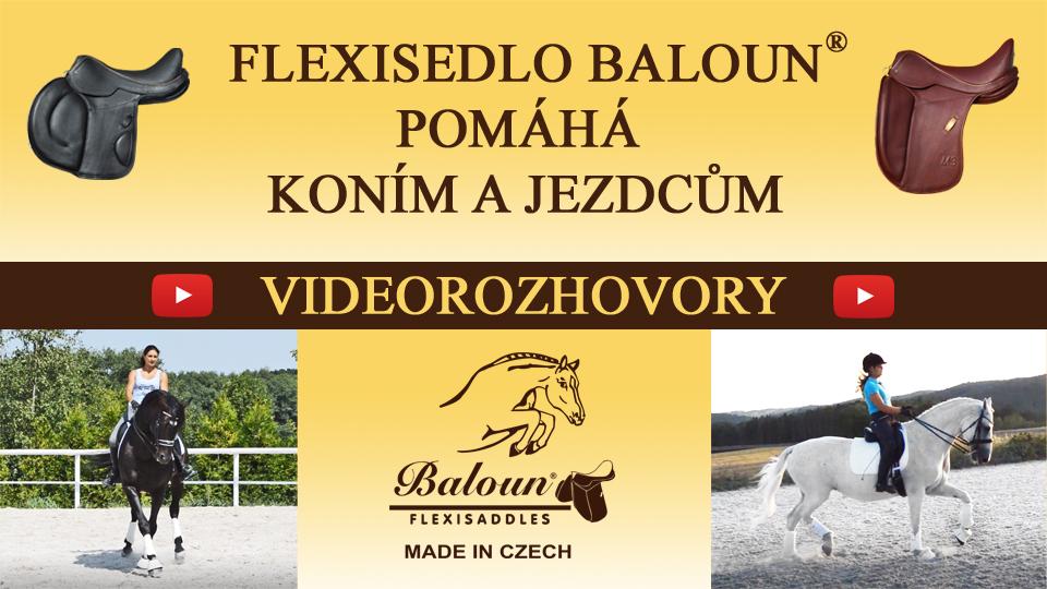 Zkušenosti sportovních jezdců s Flexisedlem Baloun