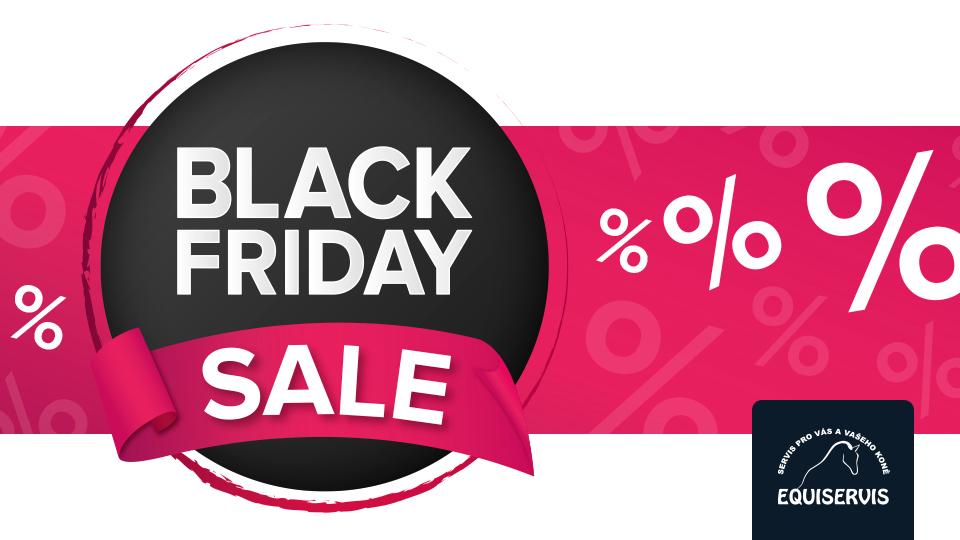 Nakupte při Black Friday v prodejnách Equiservisu