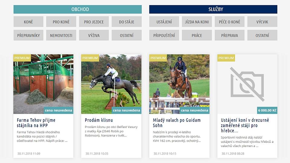 Premium pátek 48. týdne 2018 s Jezdeckou inzercí