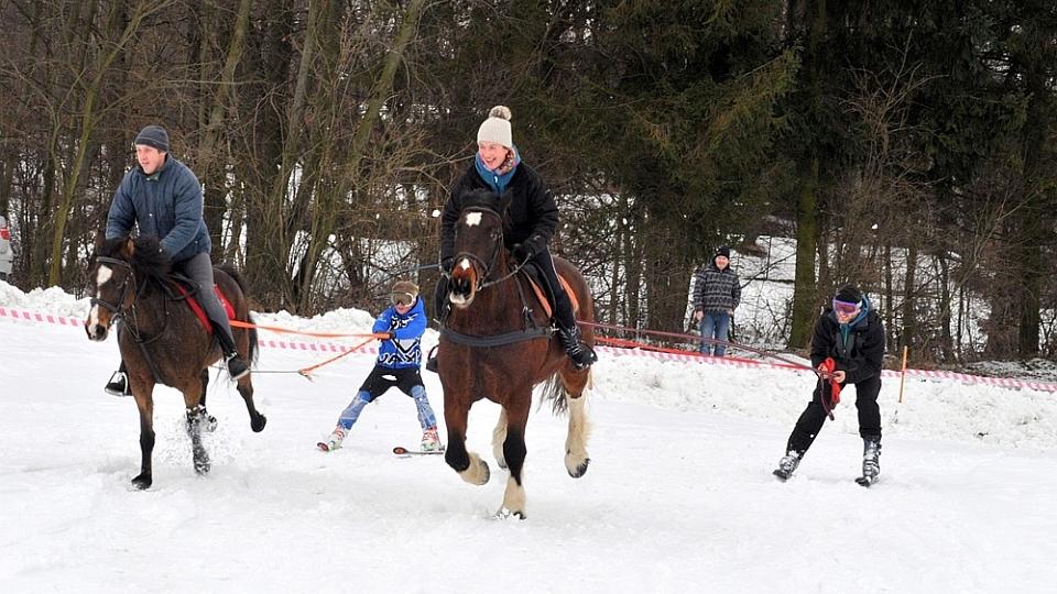 Iveta Biolková: Z horse skijöringu v Kozlovicích chceme udělat tradici