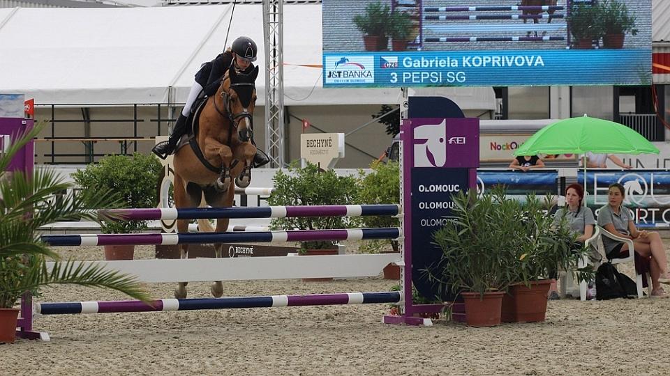 Gabriela Kopřivová podruhé vítězkou Elite Tour při CSI3*W v Olomouci