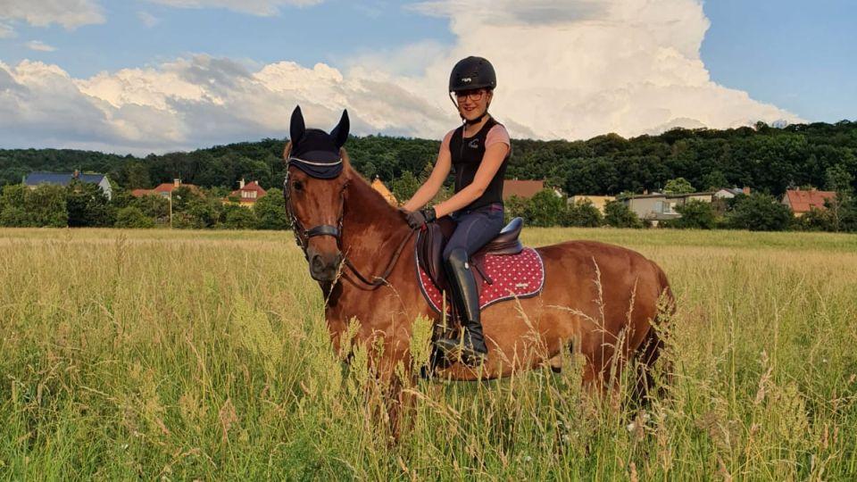 Jasper mě naučil netrestat koně za mé chyby, říká Veronika Sedláčková