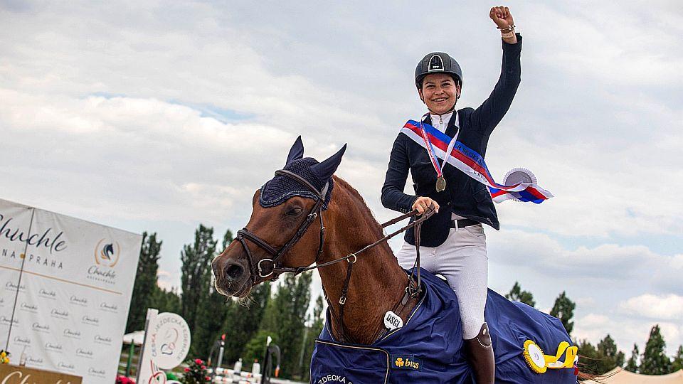 Horká, Bubáková a Španko mají zlato z Chuchle. Musely se rozeskakovat