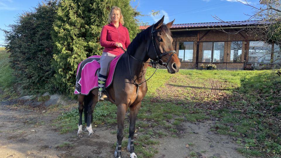 Gabriela Miková: Ráda učím mladé koně novým věcem, závody mě nelákaly