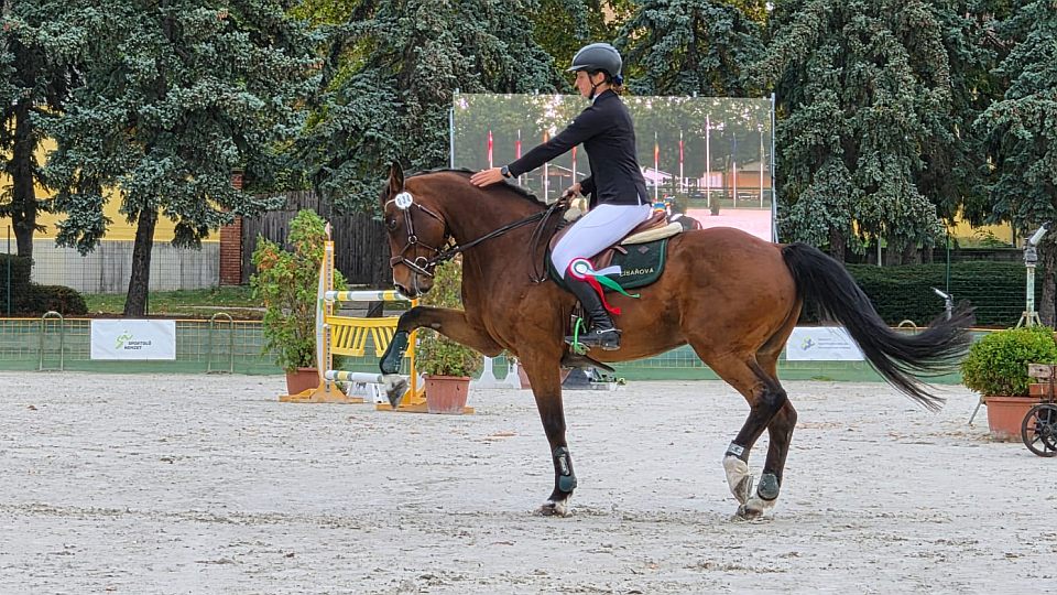 Adéla Císařová skončila druhá při říjnovém CCI4*-S v maďarské Bábolně