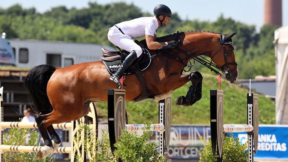 Němec Schober se v Olomouci stále zlepšoval. Ve finále CSIYH zvítězil